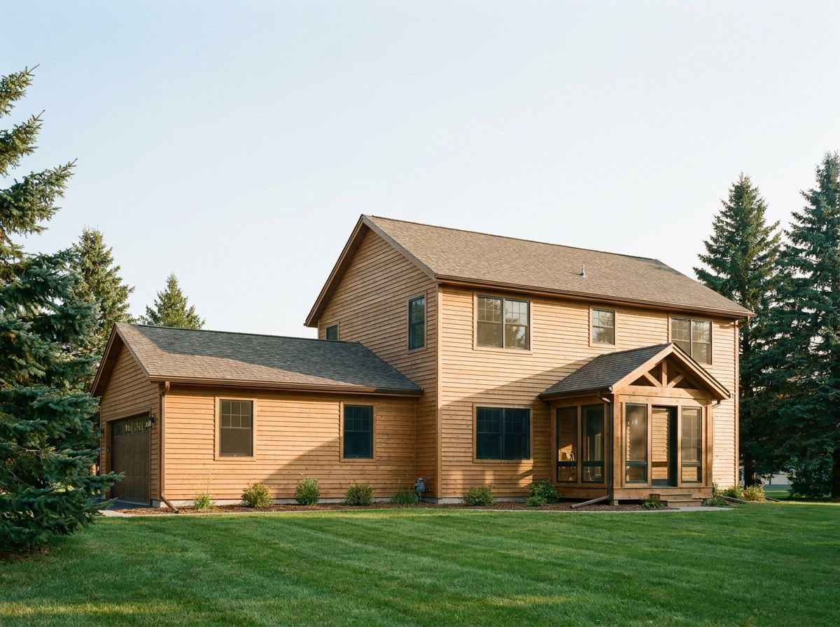 Home addition under construction near Cloquet, MN